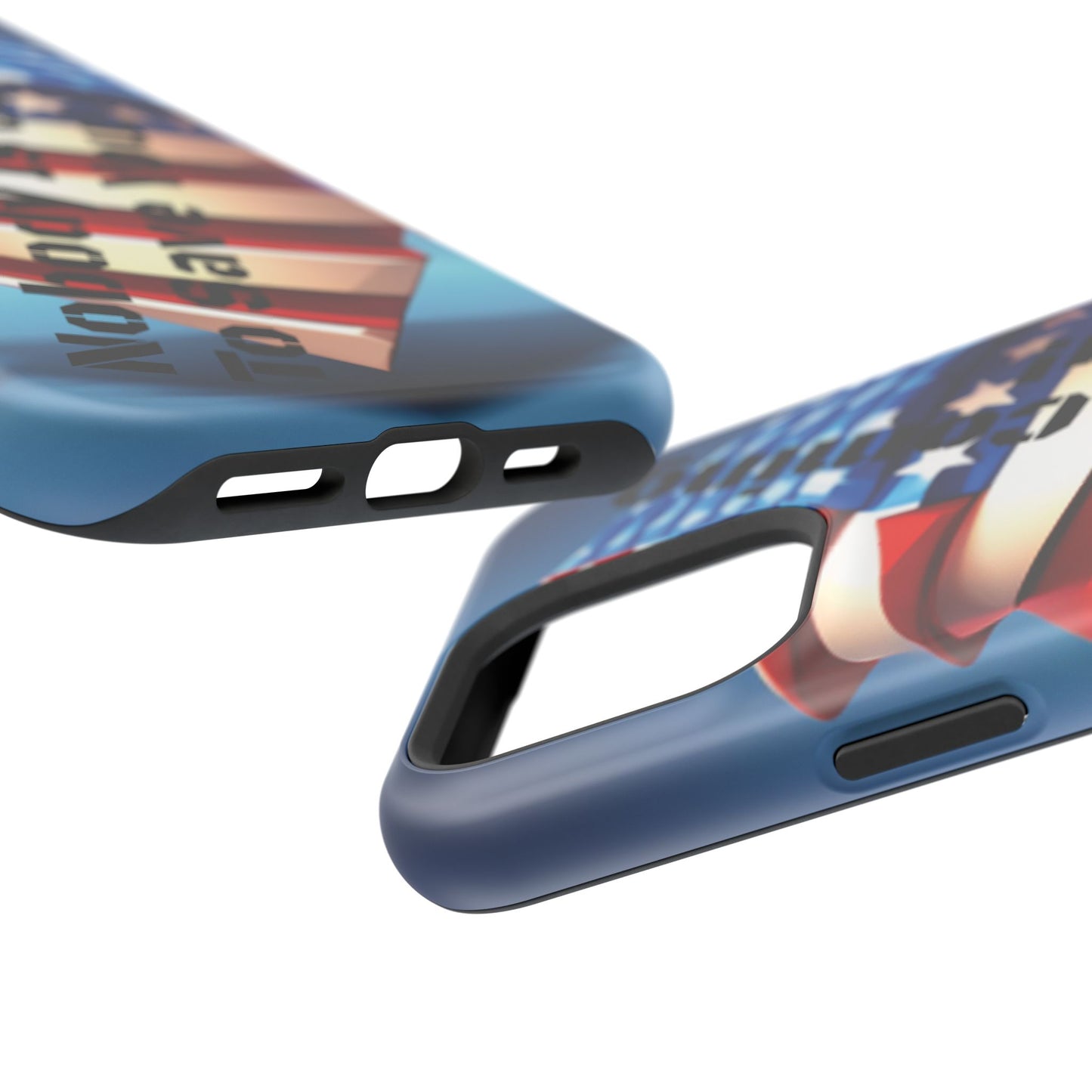 Tough glossy phone case with bold “Nobody Is Coming to Save You” design.