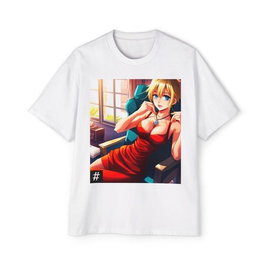 Unisex Red Dress graphic tee — symbolic design about distraction, perception, and the cost of lost focus.